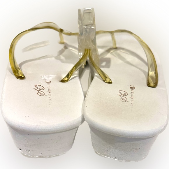 SO® Women's Platform Flip-Flop Wedge Sandals. Very Flattering! sz 8 Super Cute! - Picture 3 of 6